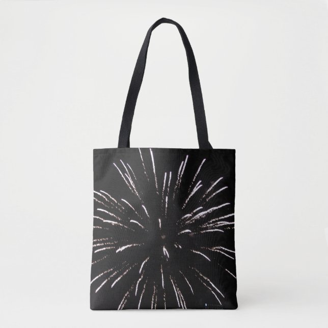 Fireworks Tote Bag Tygkasse (Framsida)