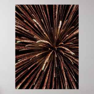 Fireworks-utskrift Poster