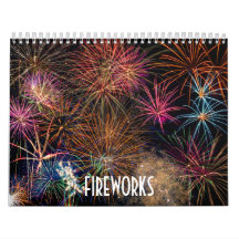 Fireworks-väggkalender