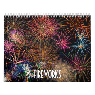 Fireworks-väggkalender Kalender