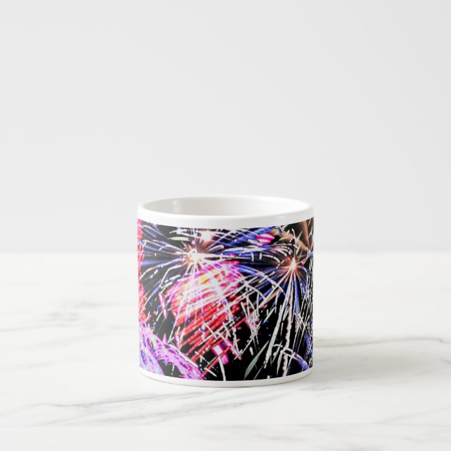Fireworks Visning Espresso Mugg Espressomugg (Framsidan)