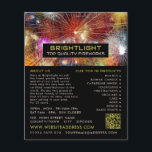 Fireworks Visning, Fireworks Sales Flygblad<br><div class="desc">Fireworks Visning,  Fireworks Sales Advertising Flyers by the Affärskort Store.</div>