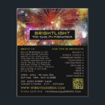 Fireworks Visning, Fireworks Sales Flygblad<br><div class="desc">Fireworks Visning,  Fireworks Sales Advertising Flyers by the Affärskort Store.</div>