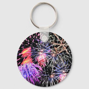 Fireworks-Visning Nyckelring