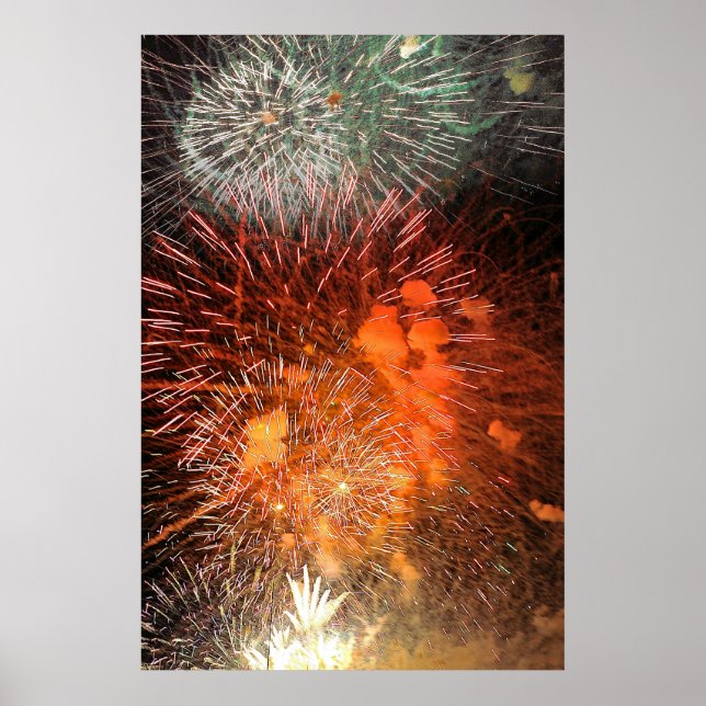 Fireworks-Visning Poster (Framsidan)