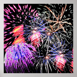 Fireworks-Visning Poster