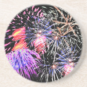 Fireworks-Visning Underlägg Sandsten