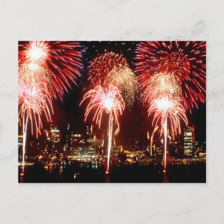 Fireworks Vykort
