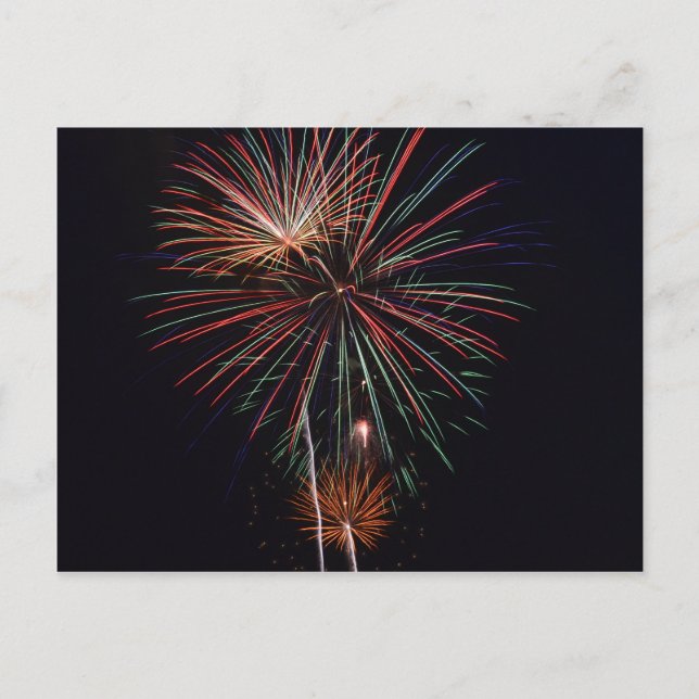 Fireworks Vykort (Framsida)