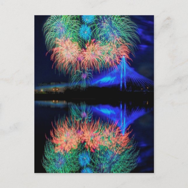 Fireworks Vykort (Framsida)