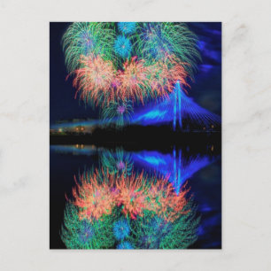 Fireworks Vykort