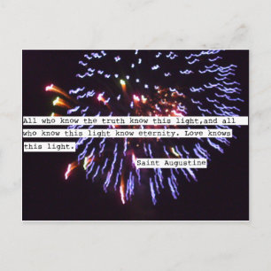Fireworks-vykort Vykort