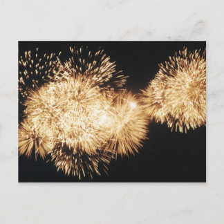 Fireworks-vykort Vykort