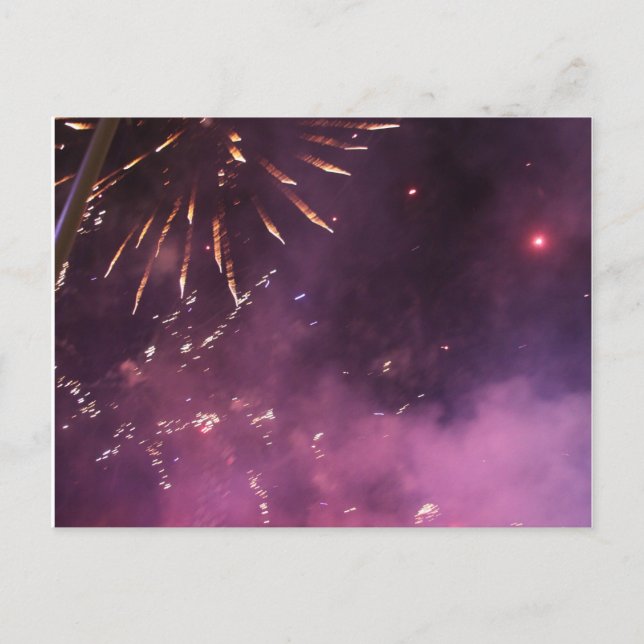 Fireworks-vykort Vykort (Framsida)