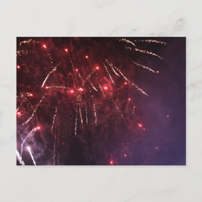 Fireworks-vykort Vykort (Framsida)