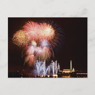 Fireworks-vykort Vykort