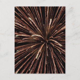 Fireworks-vykort Vykort