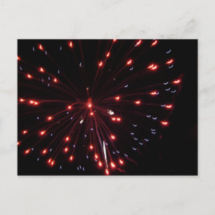 Fireworks-vykort Vykort