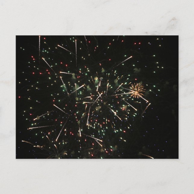Fireworks-vykort Vykort (Framsida)