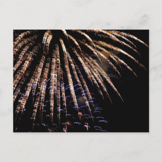 Fireworks-vykort Vykort