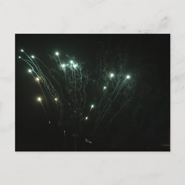 Fireworks-vykort Vykort (Framsida)