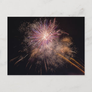 Fireworks-vykort Vykort