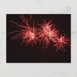 Fireworks-vykort Vykort