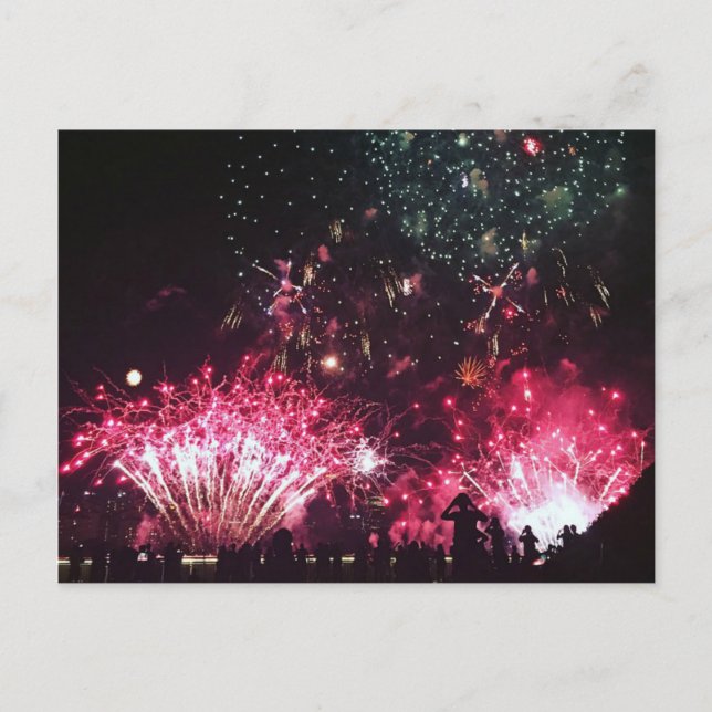 Fireworks-vykort Vykort (Framsida)