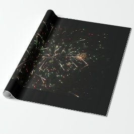 Fireworks Wrapping Papper Presentpapper