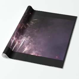 Fireworks Wrapping Papper Presentpapper