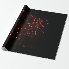Fireworks Wrapping Papper Presentpapper