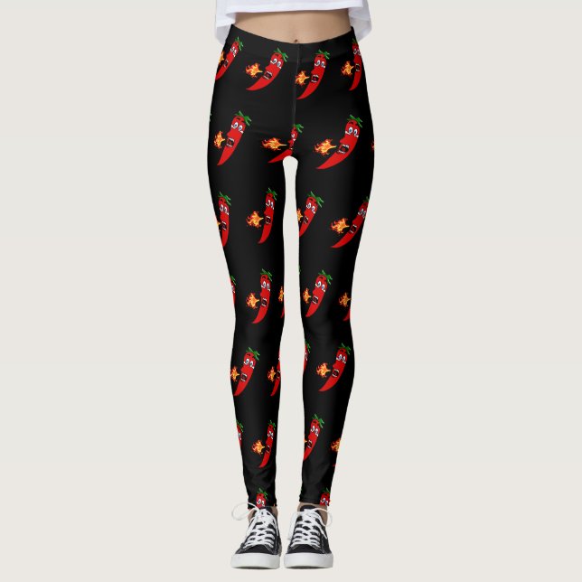 Firey Hett Pepper Leggings (Framsida)