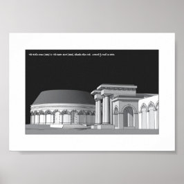 Firkin Crane & Butter Mart, Kork CIty Ireland Poster