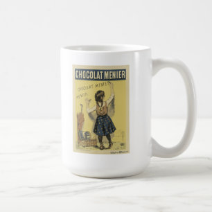 Firmin Bouisset - Chocolat Menier vitmugg Kaffemugg