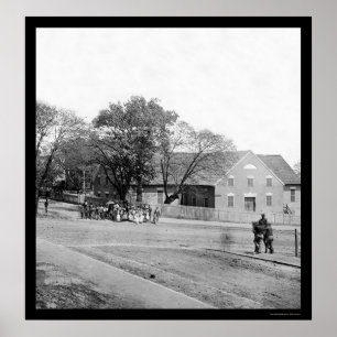 First African Church i Richmond, VA 1865 Poster