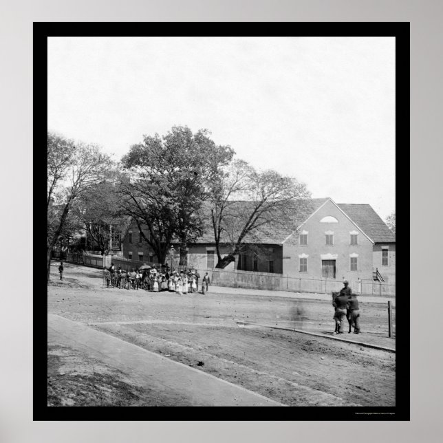 First African Church i Richmond, VA 1865 Poster (Framsidan)