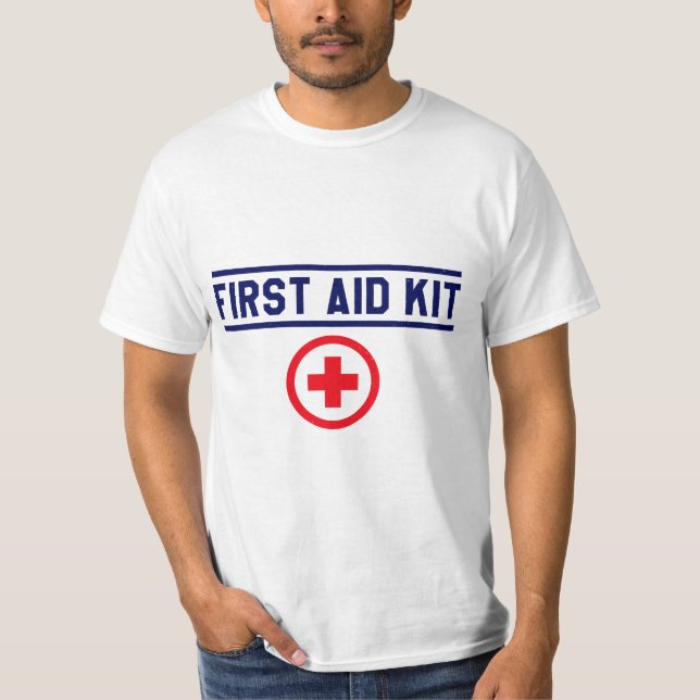 first aid paramedic emergency resuscitation t shirt (Framsida)