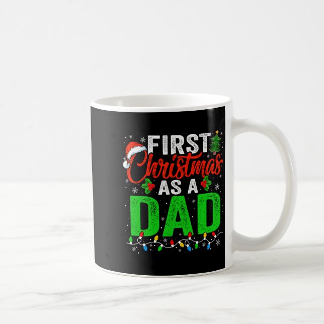 First Christmas As A Dad Xmas Lights New Dad Chris Kaffemugg (Höger)