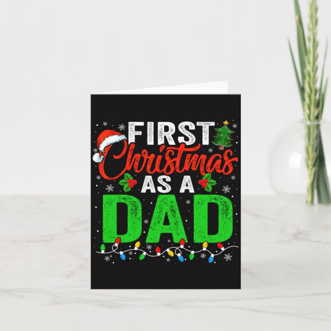 First Christmas As A Dad Xmas Lights New Dad Chris Kort (Framsida)