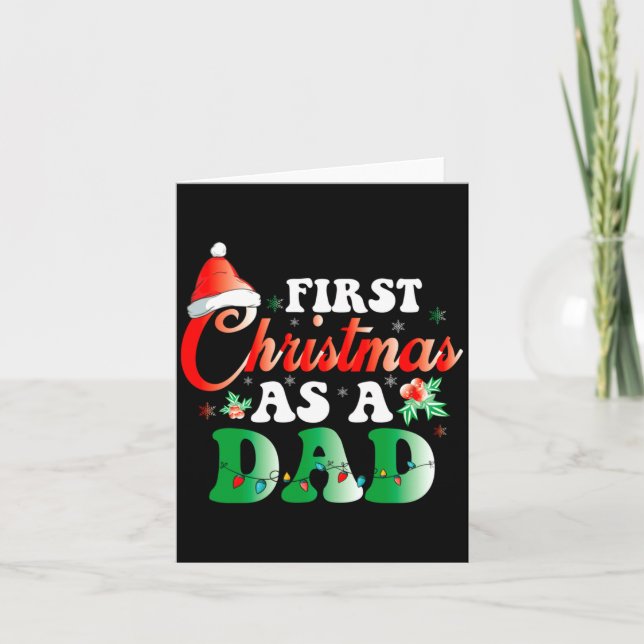 First Christmas As A Dad Xmas Lights New Dad Chris Kort (Framsida)