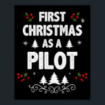 First Christmas As A Lot Funny Holiday Men Women X Poster<br><div class="desc">First Christmas As A Lot Funny Holiday Men Women Xmas</div>