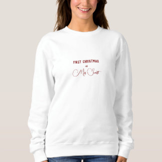 First Christmas as a Mrs Personalized Surname T Shirt