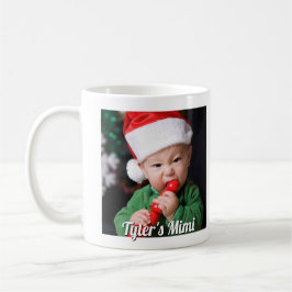 First Christmas Photo Mimi Kaffemugg