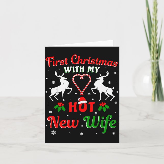 First Christmas With My Hot New Wife Christmas New Kort (Framsida)
