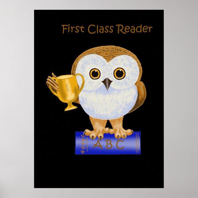 First Class Reader Poster (Framsidan)
