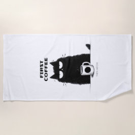 First Coffee Then Meow – Funny Cat Coffee Lover