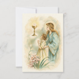 First Communion Angel Eucharist Remembrance Meddelande