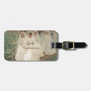 First Communion Bagagebricka