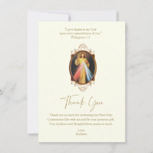 First Communion Divine Mercy Scripture
