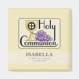 First Communion Graps and Kopp, Anpassade Magnet